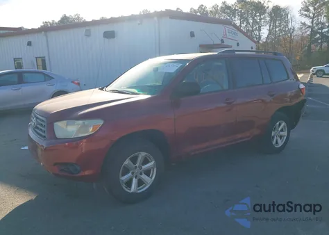 2008 Toyota Highlander z USA, uszkodzony, nr VIN JTEDS41A682033994